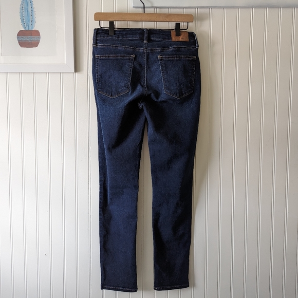 Lucky Brand Lolita Skinny Stretch Jegging 8 / 29 Faded Wash Blue Jean Mid Rise - Picture 2 of 8